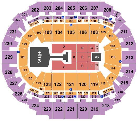 CHI Health Center Jonas Brothers Seating Chart